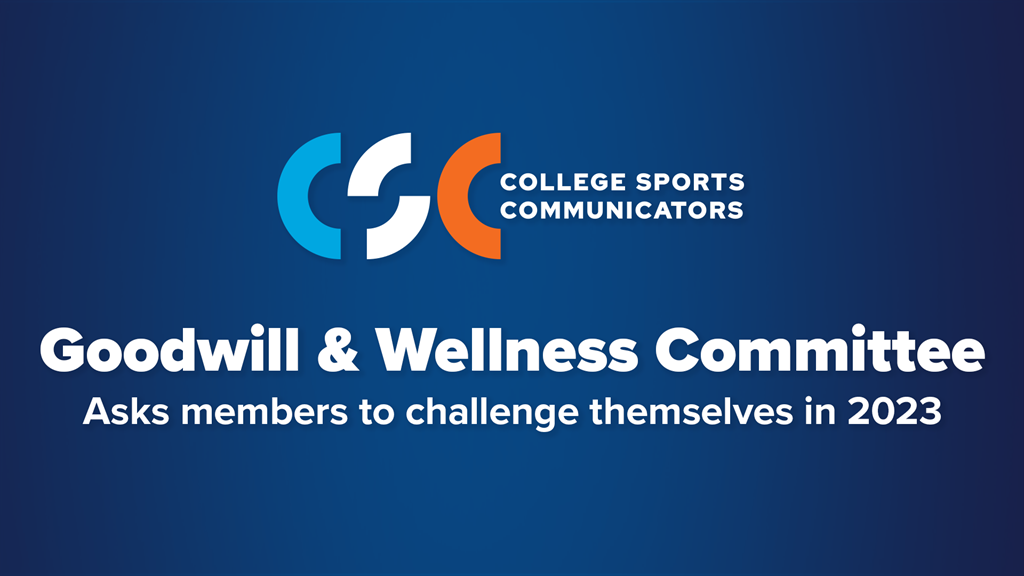 Goodwill & Wellness Committee asks members to challenge themselves in 2023